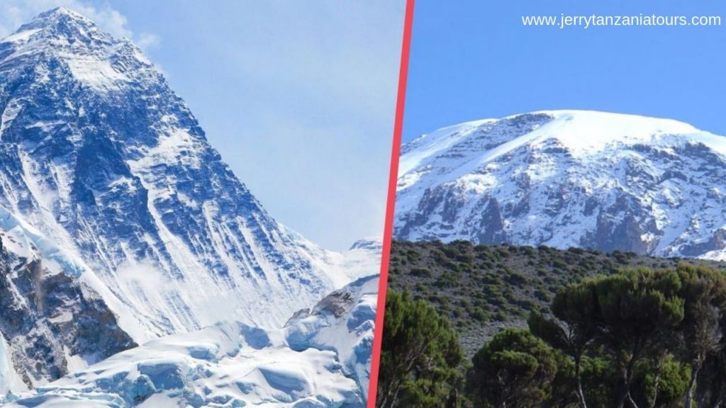 kilimanjaro Vs Mt. Everest